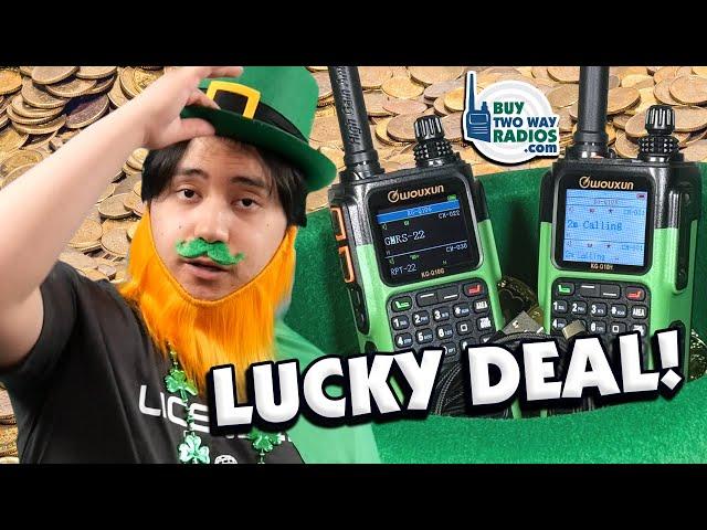 St. Patricks Day Deal on Wouxun KG-Q10 Series radios from Stanley St. Squelch for 2025