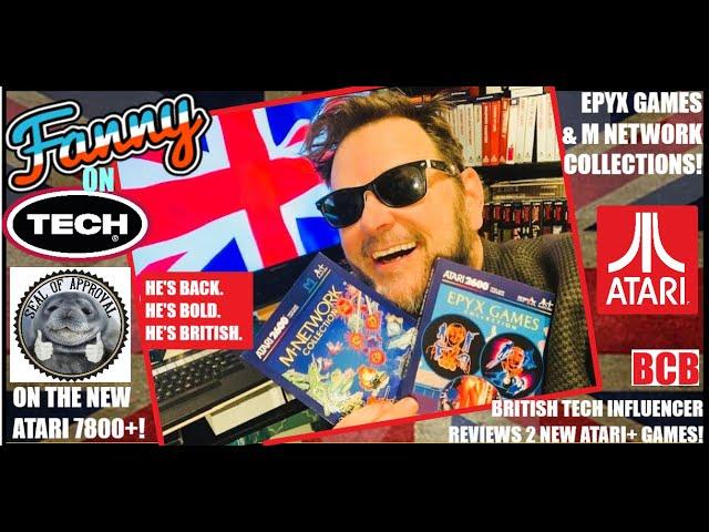 BCB 152: EPYX Games & M-Network Collections! (Atari 7800+ Game Review Series, V.4) w/ Fanny on Tech!