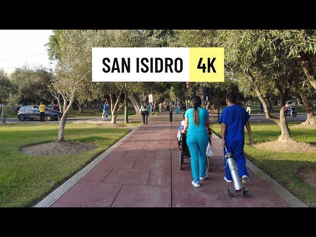 San Isidro walk in Summer  Lima Peru 2023