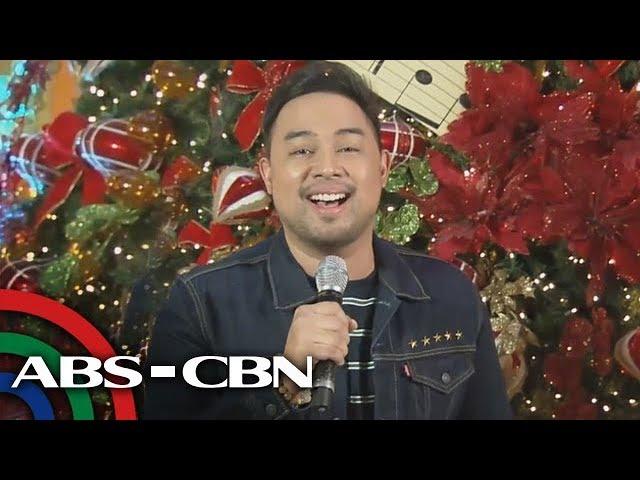 TV Patrol: Jed Madela, ipinadama ang diwa Pasko sa pamamagitan ng pagkanta