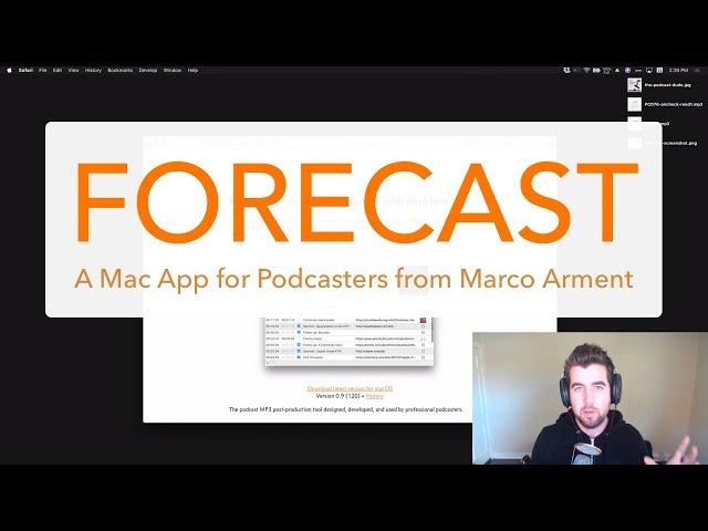 How to Add Chapters to Your Podcast Episode with the Forecast Mac app by Marco Arment