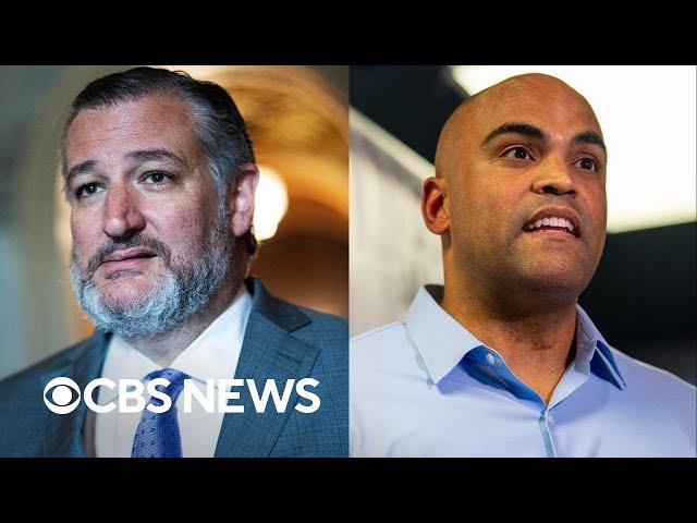 Sen. Ted Cruz and Rep. Colin Allred face off in heated Texas Senate debate