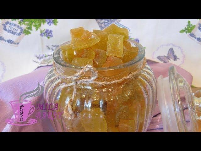 Цукаты из арбузных корочек | Это просто восхитительно! |  Candied fruit from watermelon crusts