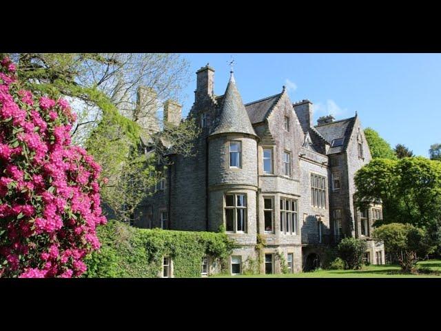 £2.5m Orchardton Castle For Sale in Scotland. 25,000 sq ft. Baronial Style Mansion. Coastal Location