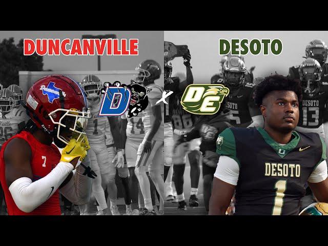 #1 Duncanville vs #4 Desoto NATIONALLY RANKED GAME OF THE YEAR 2024 Texas High School Football