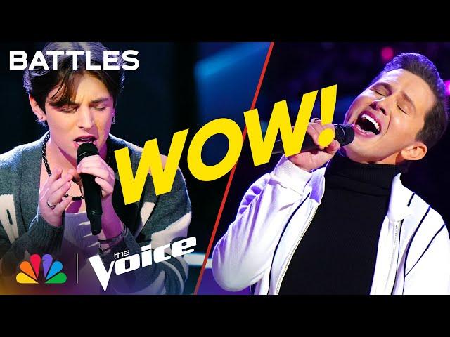 Michael B. vs. Ryley Tate Wilson on Giveon's "Heartbreak Anniversary" | The Voice Battles | NBC