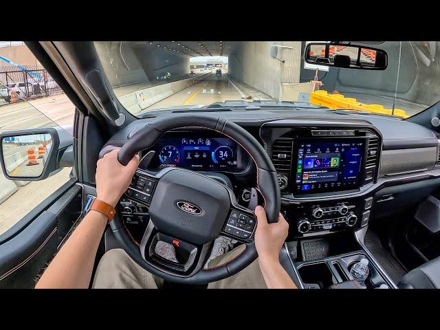 2024 Ford F-150 Raptor R - Screaming 720hp V8 Truck Morning Commute