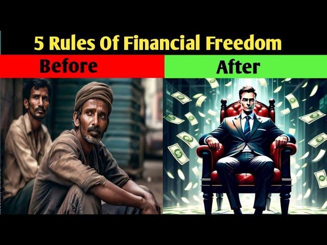 இந்த 5 Rules Follow பண்ணிங்கனா பணக்கார் ஆகலாம்/5 Rules Of Financial Freedom in Tamil.