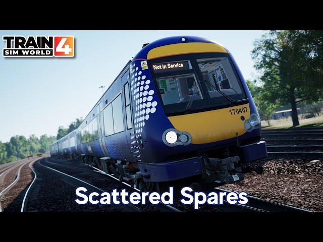 Scattered Spares - Fife Circle Line - Class 170 - Train Sim World 4