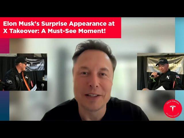 Elon Musk INTERVIEW at X Takeover: A MUST-SEE MOMENT