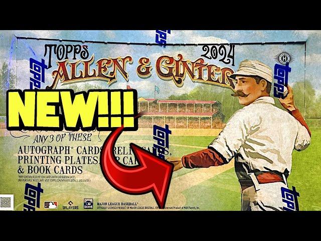 NEW RELEASE!!! 2024 Topps Allen & Ginter Baseball Cards Hobby Box Opening