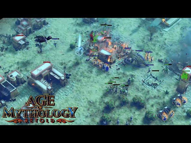 Arena of the Gods - 2. Watering Hole (Ra) Walkthrough - Age of Mythology: Retold