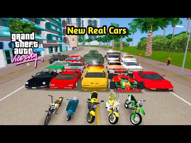 How To Download And Install New Real HD Cars In GTA Vice City | Supercars Cheat Code