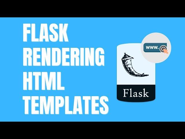 Python Tutorial - Flask for beginners part 2 (How to render HTML templates)