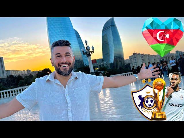 Wie SCHÖN ist bitte BAKU  Aserbaidschan Pokal Finale Stadionvlog