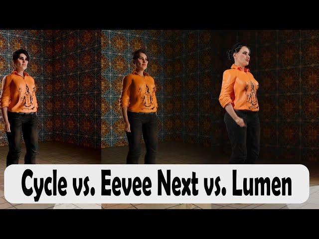 Cycle vs Eevee Next vs Lumen