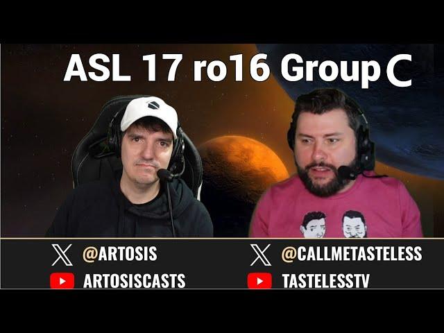 [ENG] AfreecaTV StarLeague(ASL) S17 Ro.16 Group C (Tastosis)