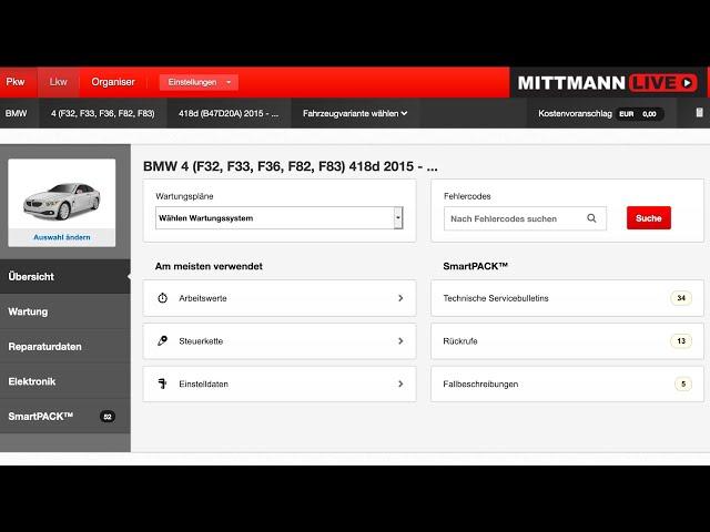 MittmannLive Workshopdata (HaynesPro)  Erhalte Zugriff auf neuen, umfangreiche Software-Datenbank