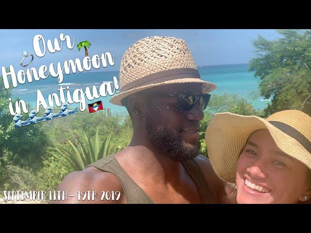 OUR HONEYMOON IN ANTIGUA; We're Married! | Wedding Series Vlog