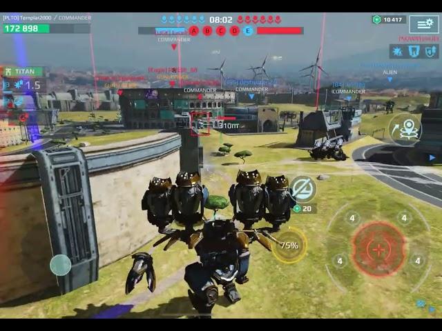 War Robots - BAGLIORE (Beyond Godlike) Weapon: DUNE x 4 MK2 Level 5