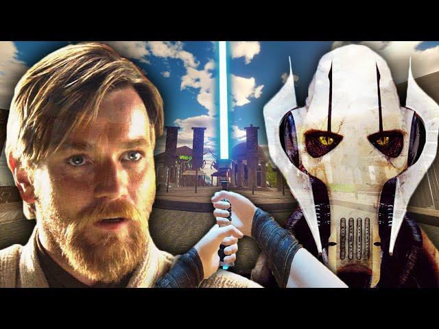 Fighting GENERAL GRIEVOUS as OBI-WAN in VR | Blade And Sorcery