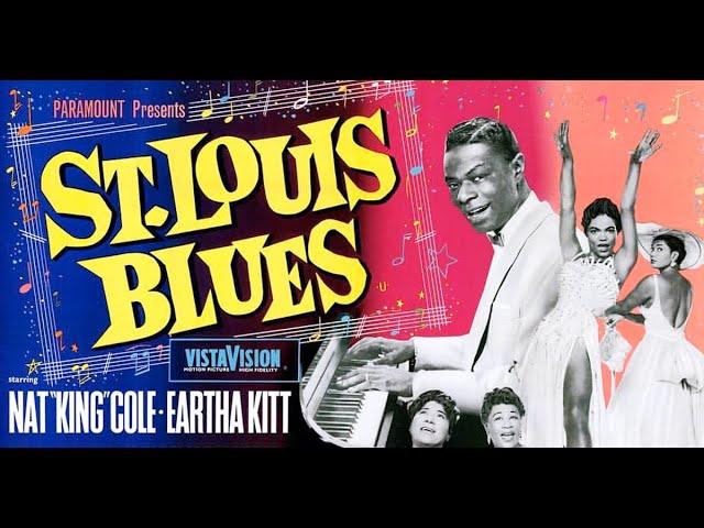 St Louis Blues 1958 (Full Movie) Nat King Cole - Eartha Kitt