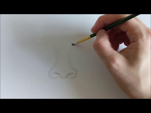 How To Draw A Nose Easy By EdgarsArt