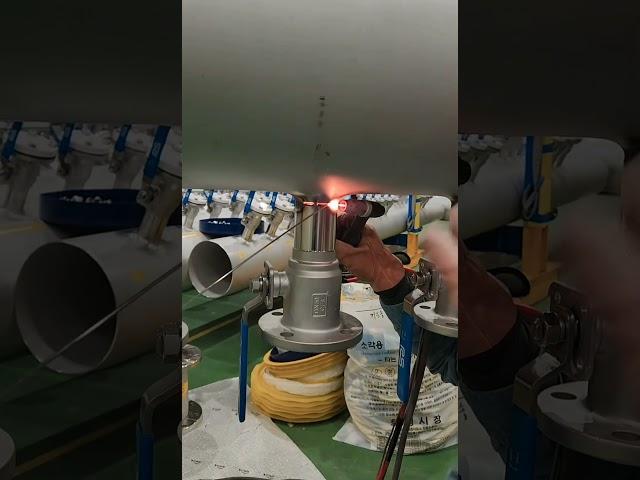 RS벨브 호리젠탈빽 #tig #co2 #arc #art #welder #weld #welding #gtaw #final #pipe #visual #korea #pcw #sts