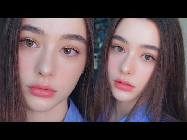 my daily makeup easy, natural & cute makeup look~  Dasha Taran