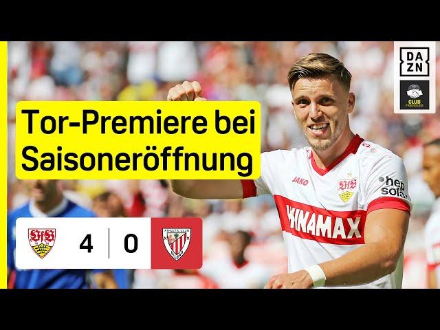 Traum-Solo & Sahne-Flanken bei gelungenem Heimspiel: VfB Stuttgart - Bilbao | Testspiel | DAZN