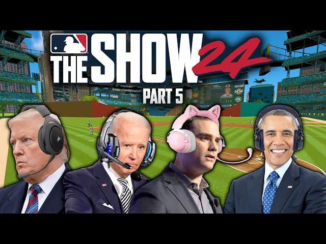 US Presidents Play MLB The Show 24 (Part 5)