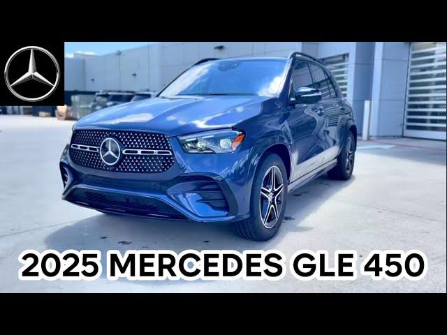 New Mercedes 2025 GLE 450 4Matic Luxury SUV | AMG Line & Twilight Blue exterior #gle450 #luxurycars