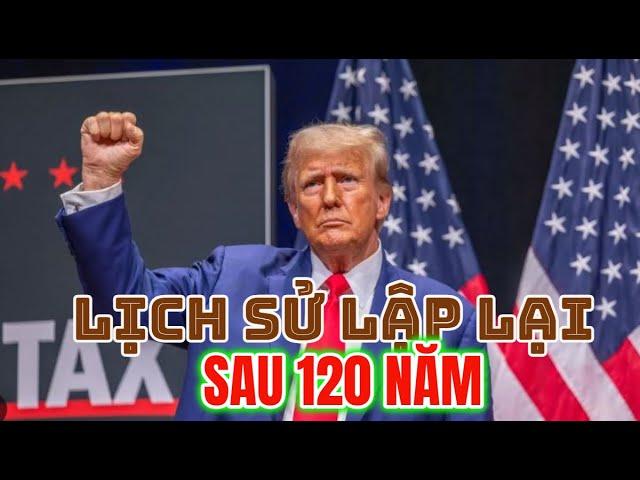 Ông Trump tái đắc cử TT, lịch sử lập lại sau 120 năm