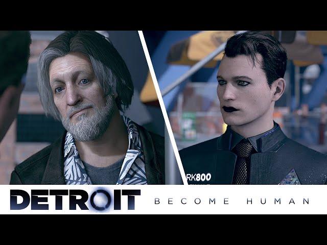 Hank insults Connors cuteness, so Connor turns Emo // Detroit: Become Human Mod/Edit