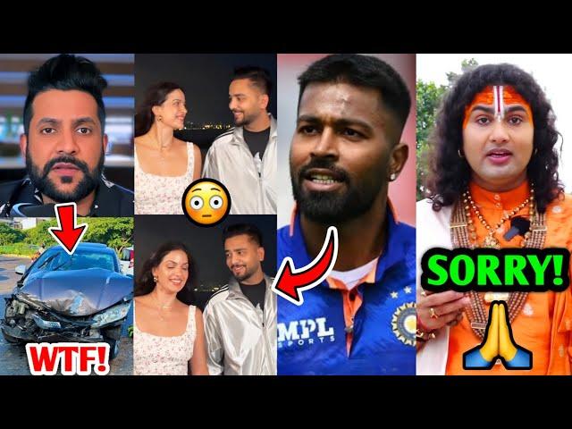 Elvish Yadav & Natasa Viral Video CONTROVERSY! | Aniruddhacharya ji says SORRY, Thugesh, Peepoye |