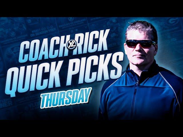 Quick Picks with Coach Rick Bowe 10/17/24 NFL Free Picks,  MLB Free Picks