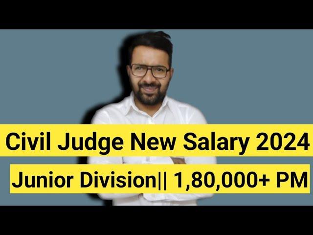 New Civil Judge SALARY IN INDIAN || Junior Division|| Total - 1,80,000+ Per Month || All States