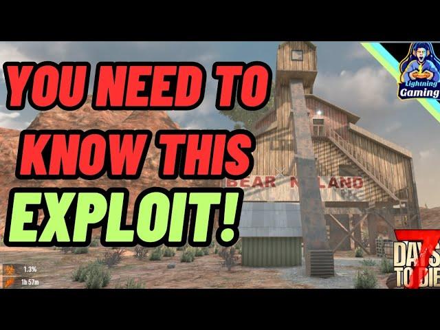 7 days to die 1.1 This POI hides a huge SECRET!!