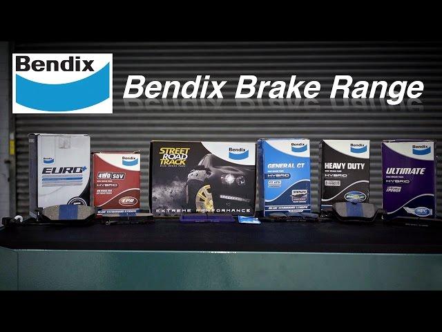 Bendix Range of Brake Pads