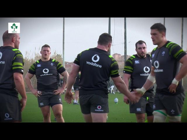 Irish Rugby TV: Ireland Squad Training In Spain