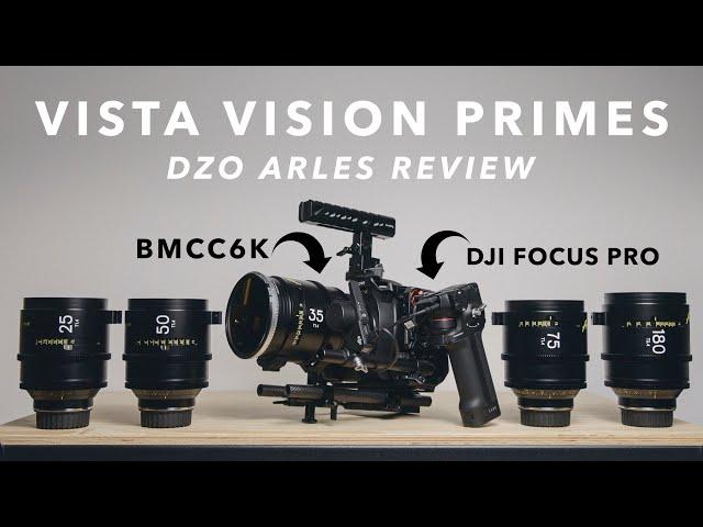 Super Fast Vista Vision Cine Primes for my BMCC6K (DZOFILM ARLES SET REVIEW)