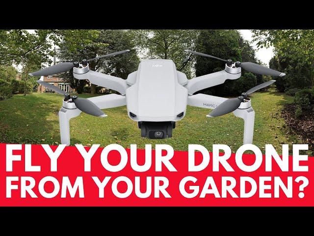 Can You Fly Your Drone From Your Garden? UK Drone Rules - Geeksvana