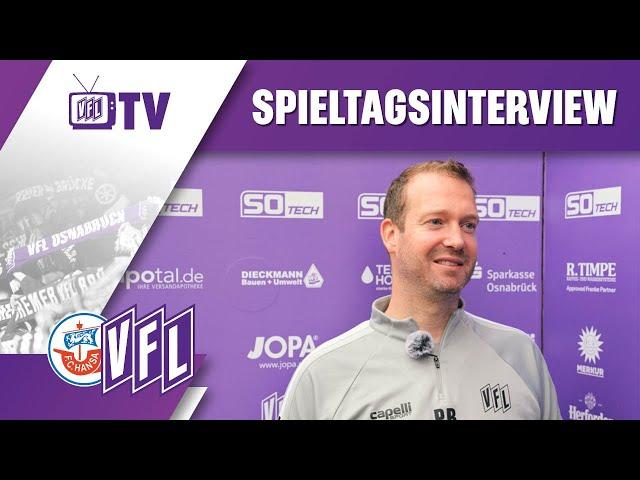 Spieltagsinterview vor #FCHOSN | Hansa Rostock - VfL Osnabrück | VfL Osnabrück