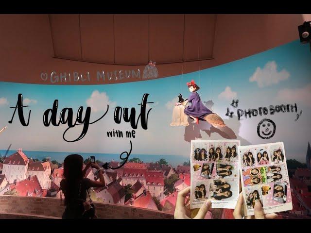 a day out with me 𝜗𝜚 ࣪˖ ִ𐙚  ( ghibli museum , photobooth etc)