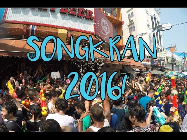 SONGKRAN! KHAO SAN ROAD, BANGKOK, THAILAND