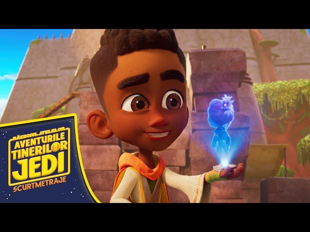 Kai pornește în salvarea droidului | Aventurile Tinerilor Jedi | Disney Junior Romania
