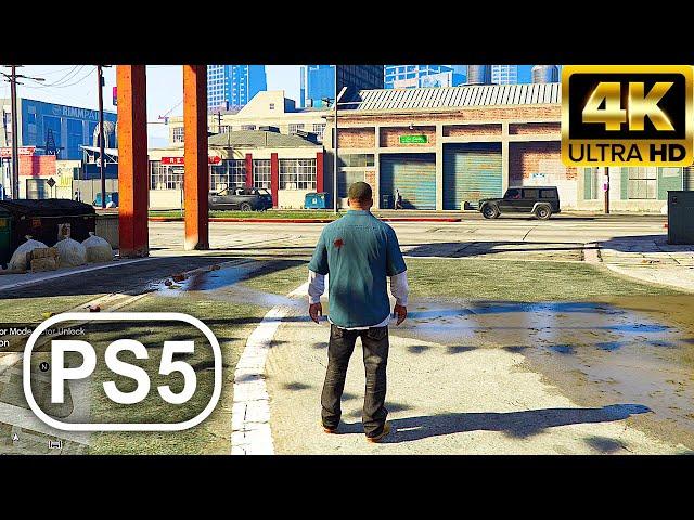 GTA 5 PS5 Gameplay 4K 60FPS