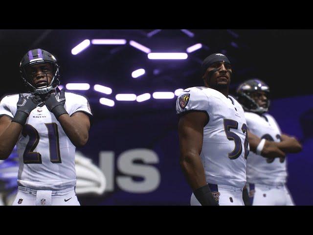 Madden NFL 25 - Baltimore Ravens Vs Kansas City Chiefs Week 1 (Madden 12 Rosters)