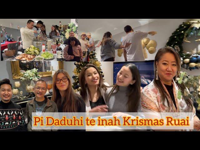 Pi Daduhi te inah Krismas Ruai UK thalaite nen