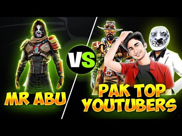 I challenged all Pakistani free fire youtubers for 1vs1 and this happened